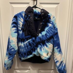 Free People Movement Rocky Ridge Tie-Dye Fleece Pullover